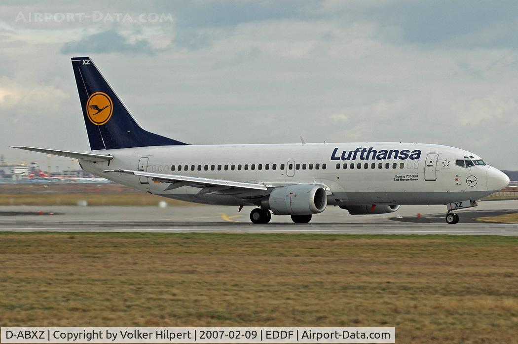 D-ABXZ, 1990 Boeing 737-330 C/N 24564, Lufthansa