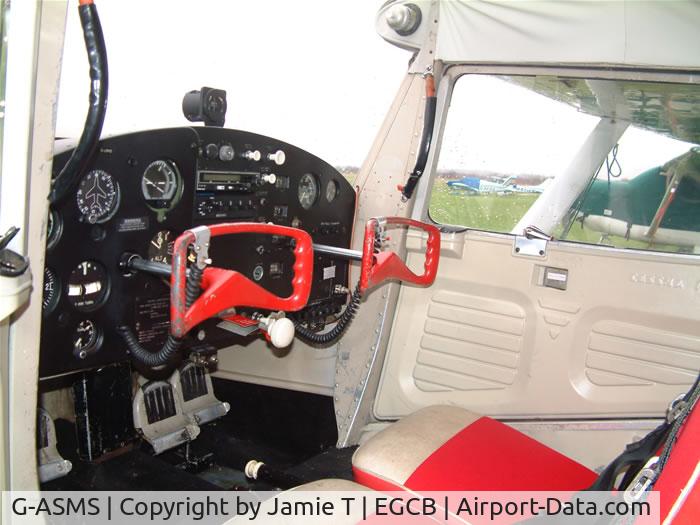 G-ASMS, 1961 Cessna 150A C/N 15059204, I used to part own this aircraft. Lovely plane.