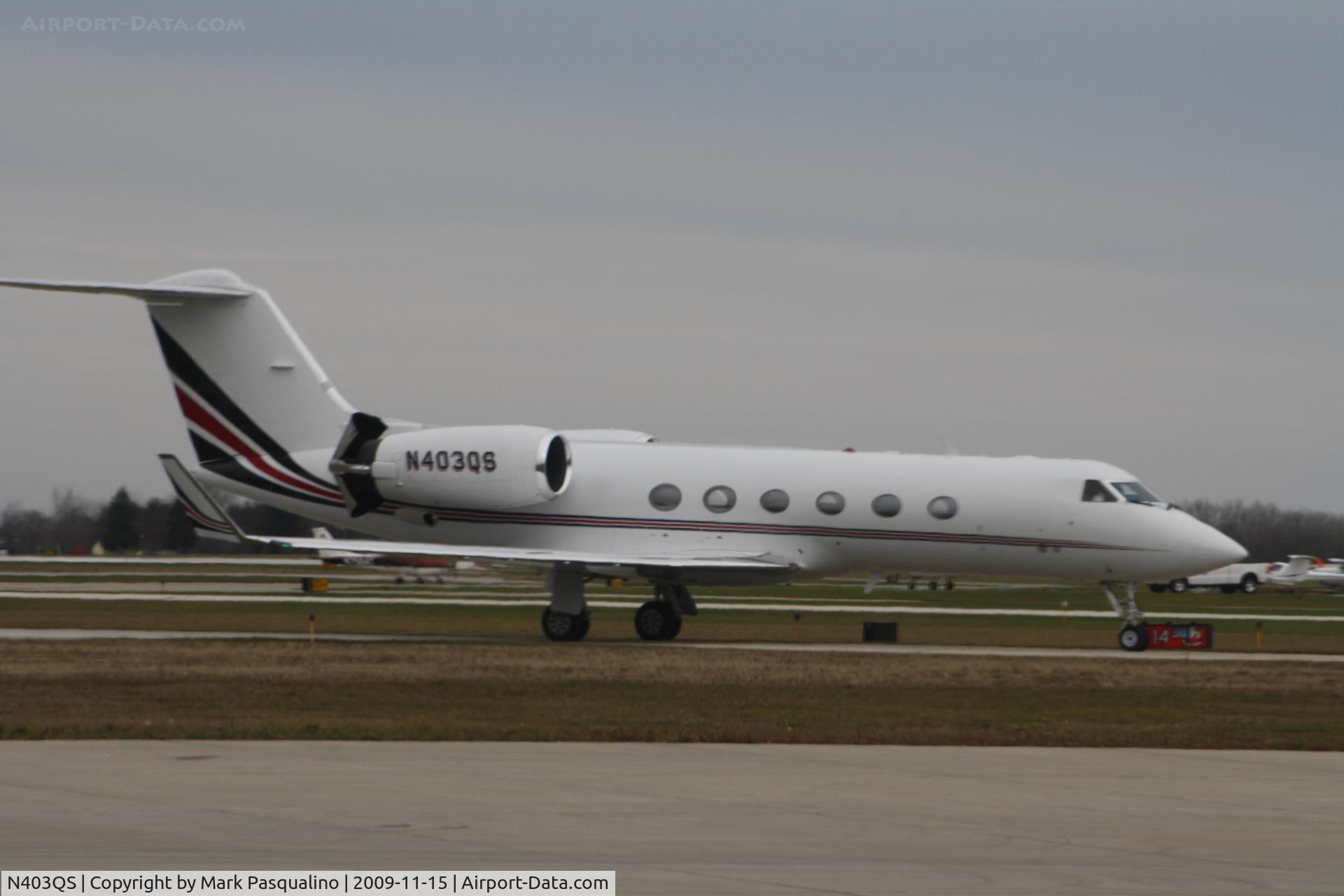 N403QS, 2000 Gulfstream Aerospace G-IV C/N 1403, Gulfstream G-IV