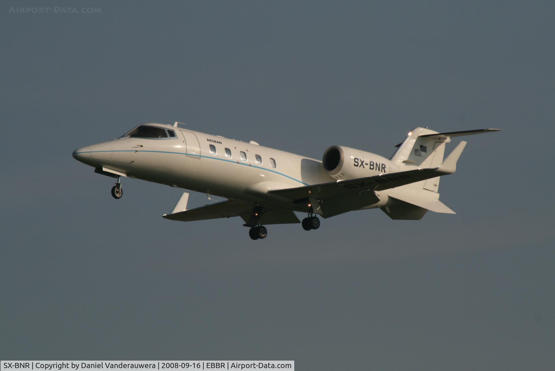 SX-BNR, 2006 Learjet 60 C/N 60-231, Arrival to RWY 25L