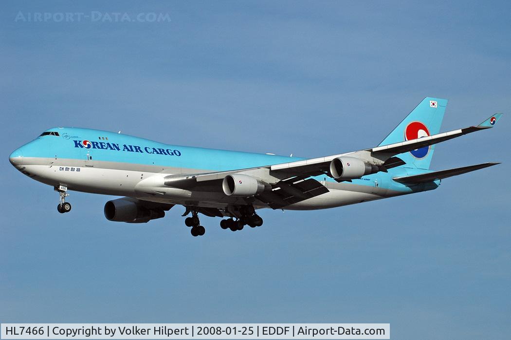 HL7466, 2001 Boeing 747-4B5F/SCD C/N 26413, Korean Air Cargo