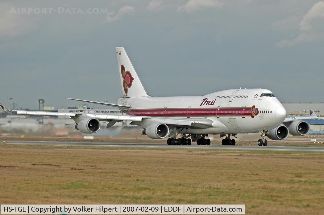 HS-TGL, 1991 Boeing 747-4D7 C/N 25366, Thai
