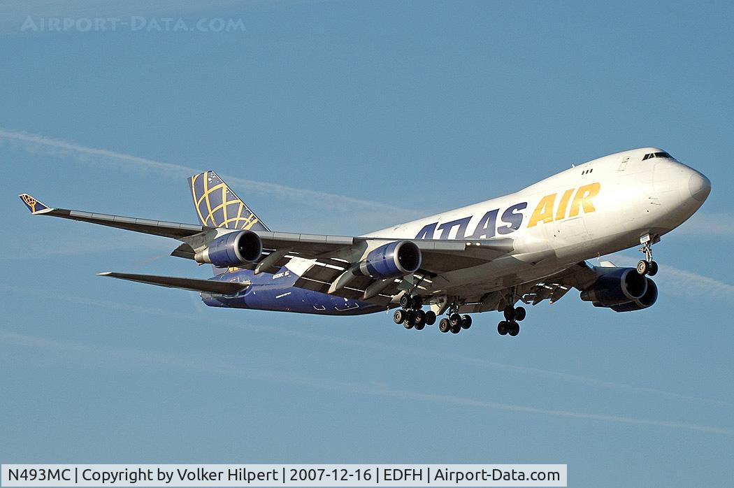 N493MC, 1998 Boeing 747-47UF C/N 29254, Atlas Air