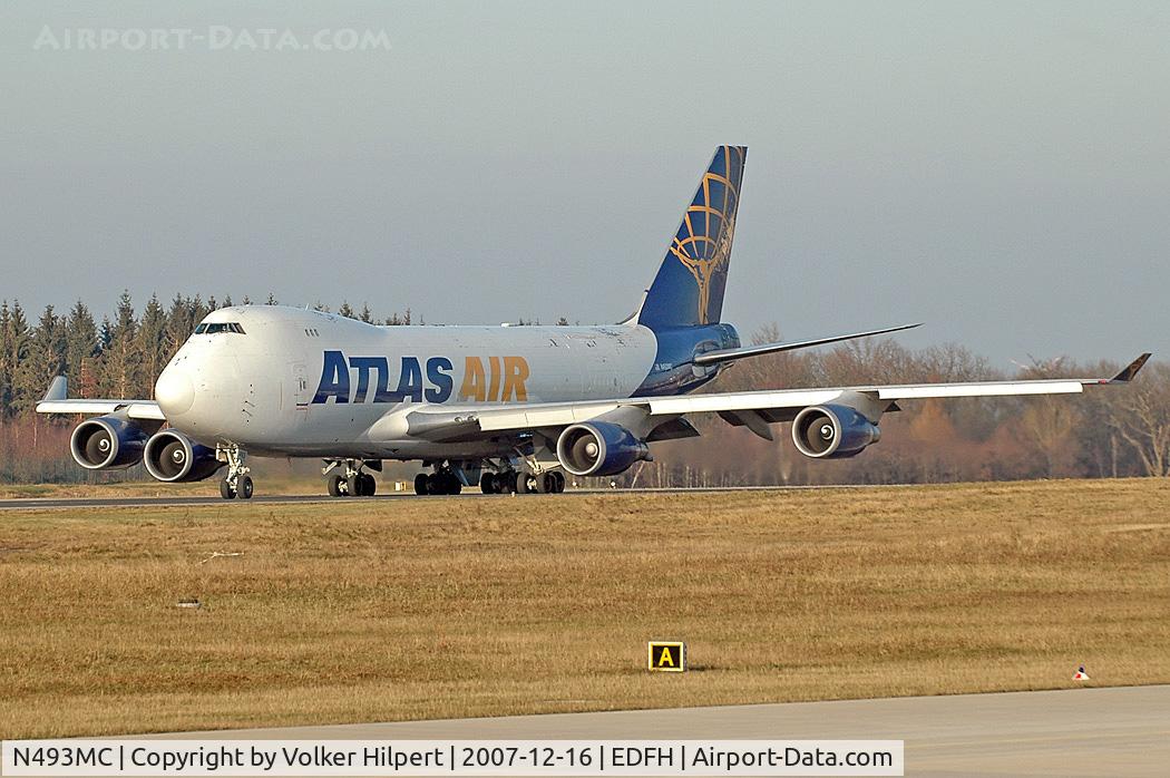N493MC, 1998 Boeing 747-47UF C/N 29254, Atlas Air