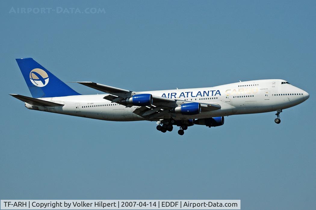 TF-ARH, 1981 Boeing 747-230B C/N 22669, at fra