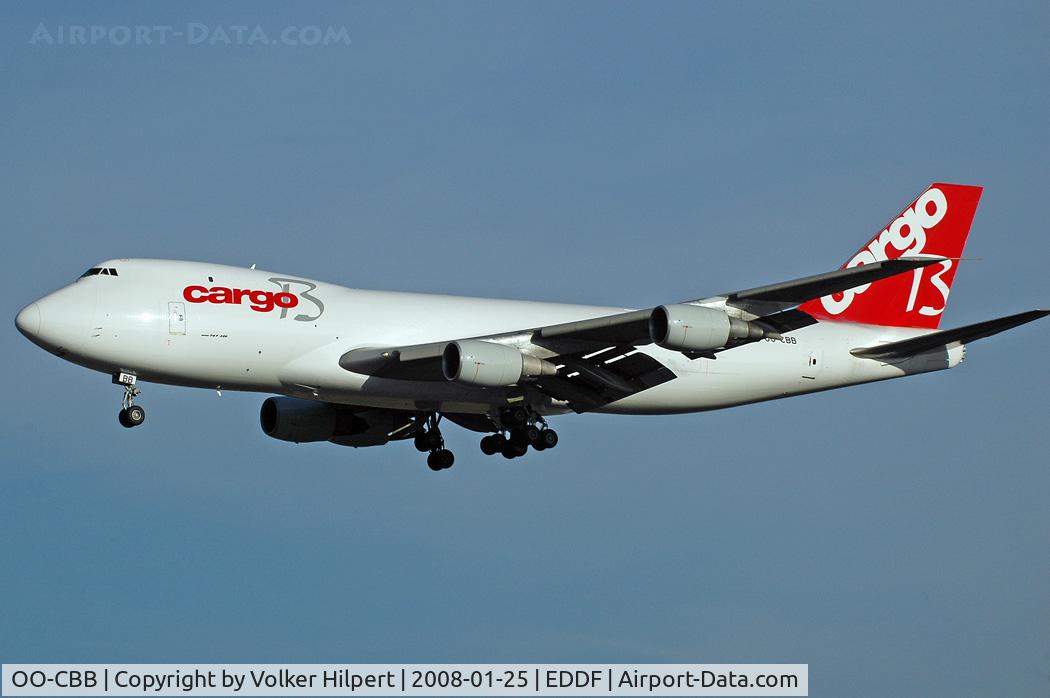 OO-CBB, 1981 Boeing 747-243F C/N 22545, Cargo B