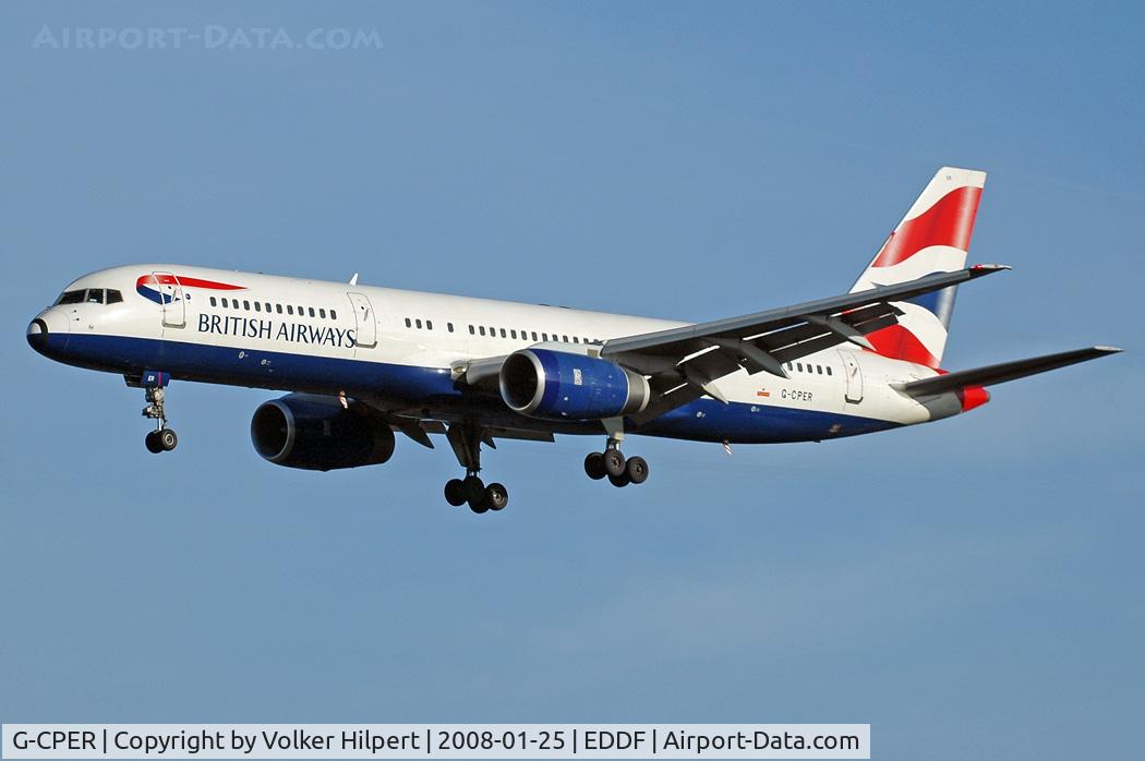 G-CPER, 1997 Boeing 757-236 C/N 29113, British Airways