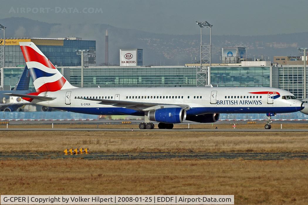 G-CPER, 1997 Boeing 757-236 C/N 29113, British Airways