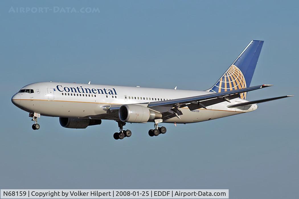N68159, 2001 Boeing 767-224/ER C/N 30438/845, Continental Airlines