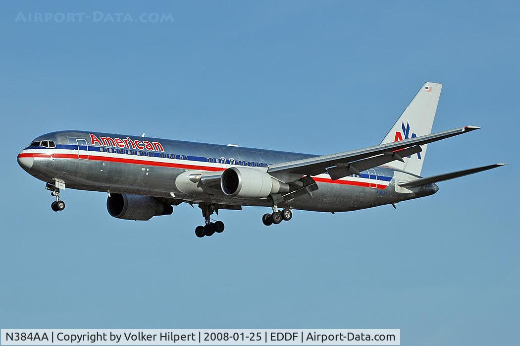 N384AA, 1993 Boeing 767-323 C/N 26996, American Airlines