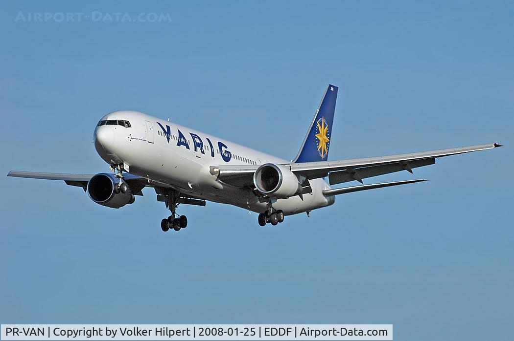 PR-VAN, 1996 Boeing 767-328/ER C/N 27427, Varig