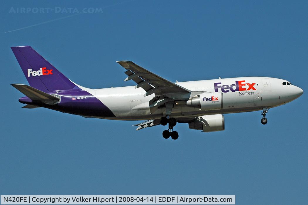 N420FE, 1986 Airbus A310-222 C/N 339, Federal Express