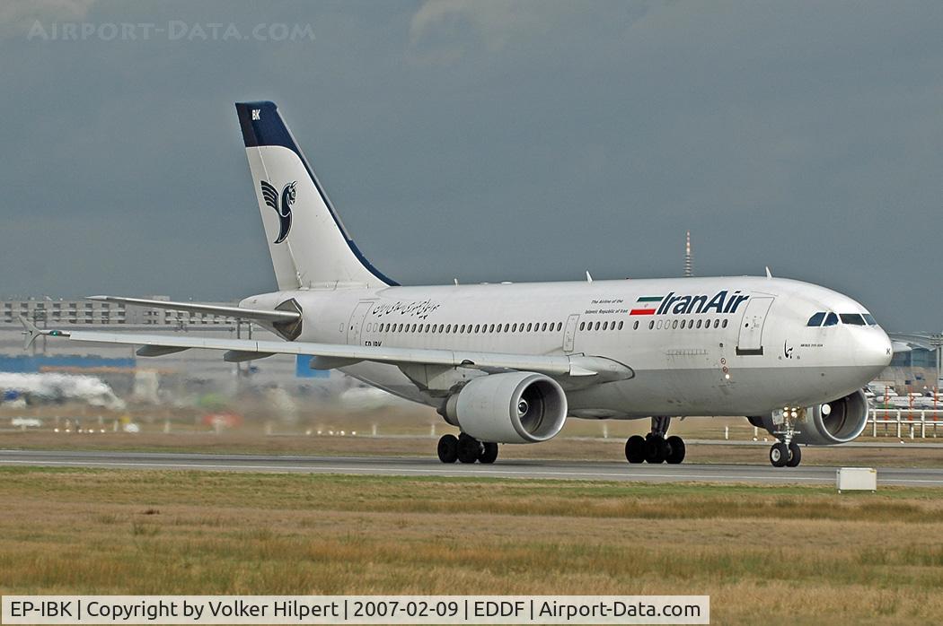 EP-IBK, 1993 Airbus A310-304 C/N 671, Iran Air