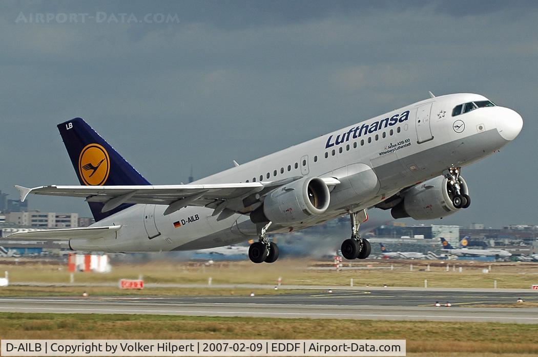 D-AILB, 1996 Airbus A319-114 C/N 610, Lufthansa