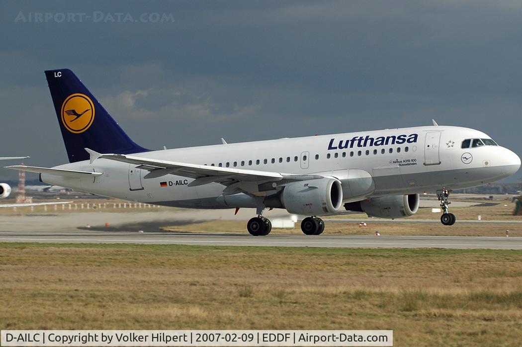 D-AILC, 1996 Airbus A319-114 C/N 616, Lufthansa