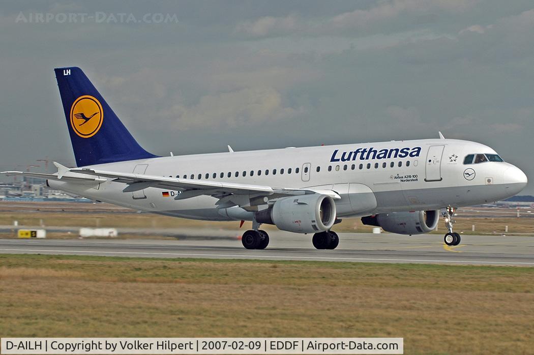 D-AILH, 1997 Airbus A319-114 C/N 641, Lufthansa