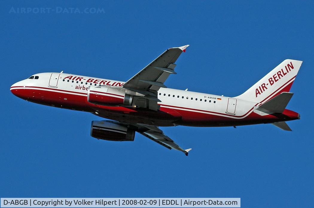 D-ABGB, 2005 Airbus A319-132 C/N 2467, at dus