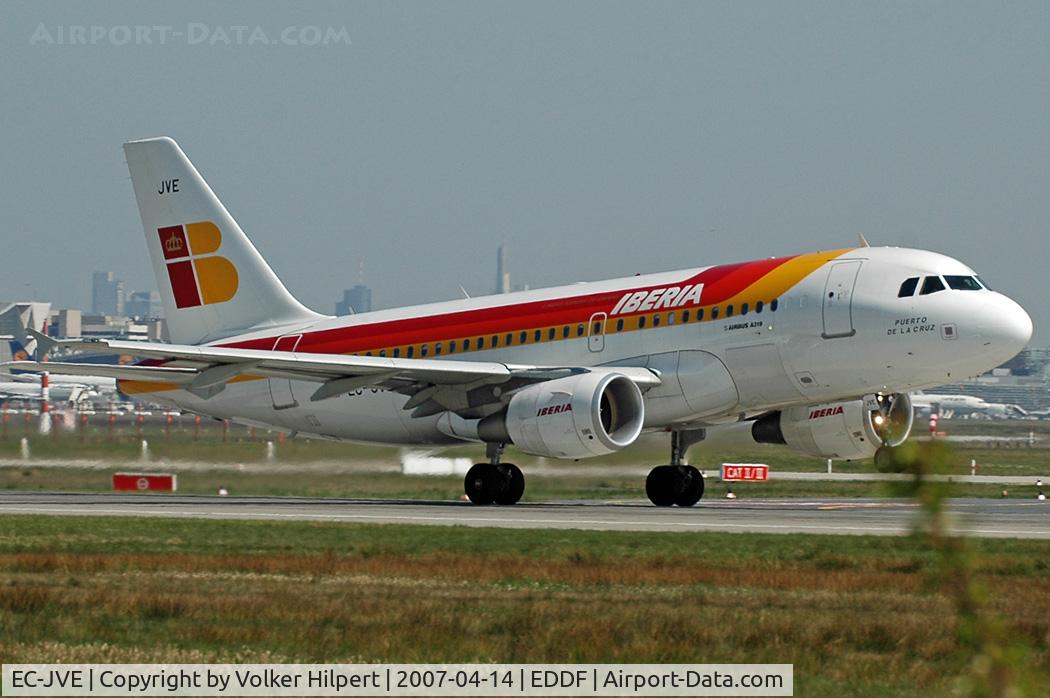 EC-JVE, 2006 Airbus A319-111 C/N 2843, Iberia