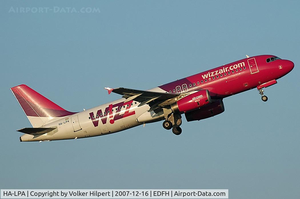 HA-LPA, 1998 Airbus A320-233 C/N 839, Wizz Air