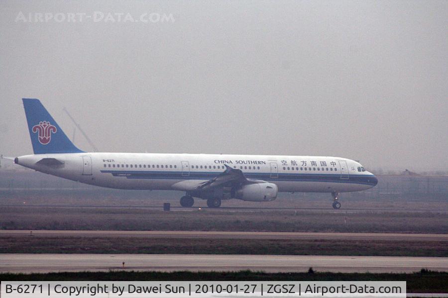 B-6271, 2006 Airbus A321-231 C/N 2767, China southern
