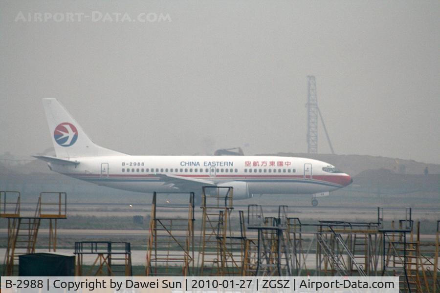 B-2988, 1997 Boeing 737-36R C/N 29087, China Eastern