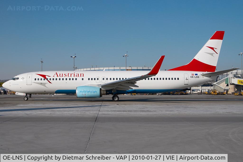 OE-LNS, 2005 Boeing 737-8Z9 C/N 34262, Austrian Airlines Boeing 737-800