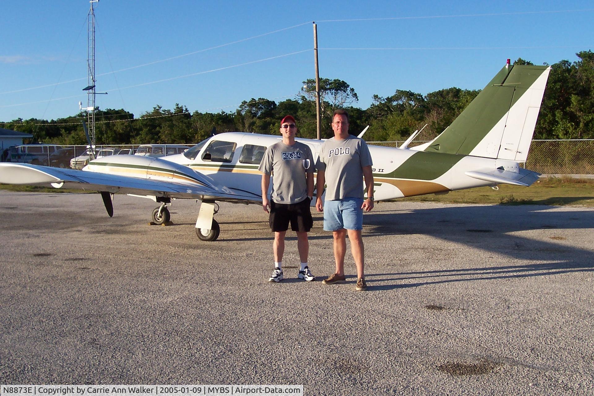 N8873E, 1976 Piper PA-34-200T C/N 34-7670183, Shot at Bimini, Bahamas 1-2008