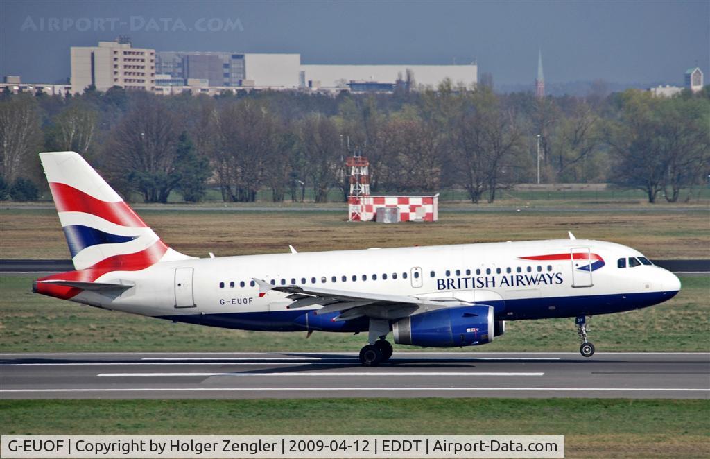 G-EUOF, 2001 Airbus A319-131 C/N 1590, Go for London!