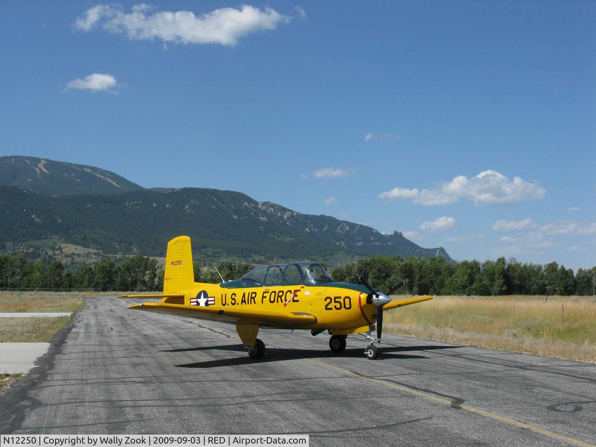 N12250, 1955 Beech A45 C/N G-701, Home at Red Lodge, MT