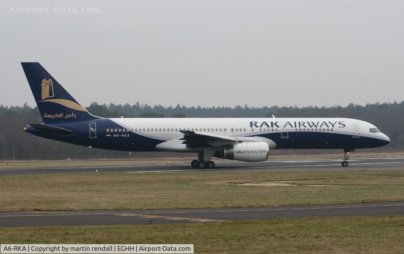 A6-RKA, 2000 Boeing 757-256 C/N 29311, b757