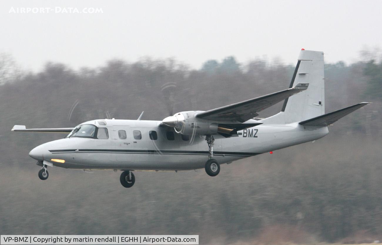 VP-BMZ, 1984 Gulfstream Aerospace 690D Commander C/N 15033, rockwell 690