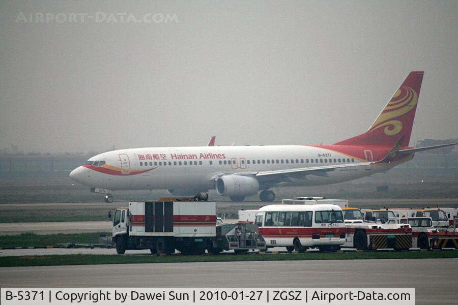 B-5371, 2008 Boeing 737-84P C/N 35752, 737-800