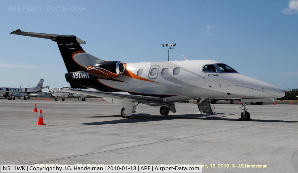 N511WK, 2009 Embraer EMB-500 Phenom 100 C/N 50000103, at Naples Florida
