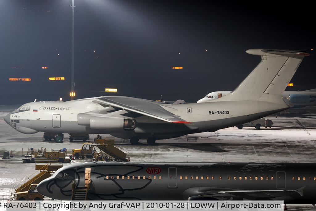 RA-76403, Ilyushin Il-76TD C/N 1023412414, Continent Air Company IL76