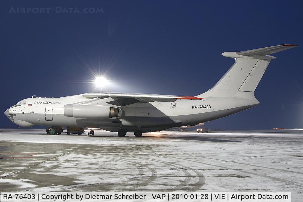 RA-76403, Ilyushin Il-76TD C/N 1023412414, Contitent Iljuschin 76