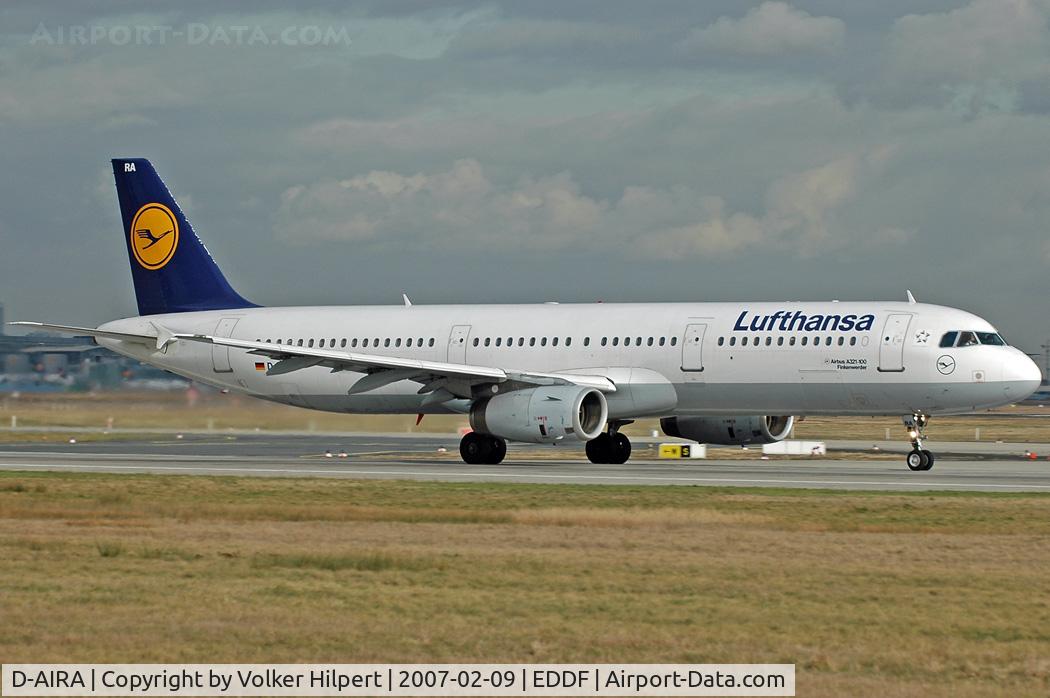D-AIRA, 1993 Airbus A321-131 C/N 0458, Lufthansa