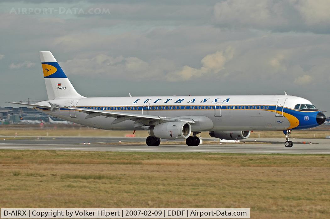 D-AIRX, 1998 Airbus A321-131 C/N 0887, Lufthansa