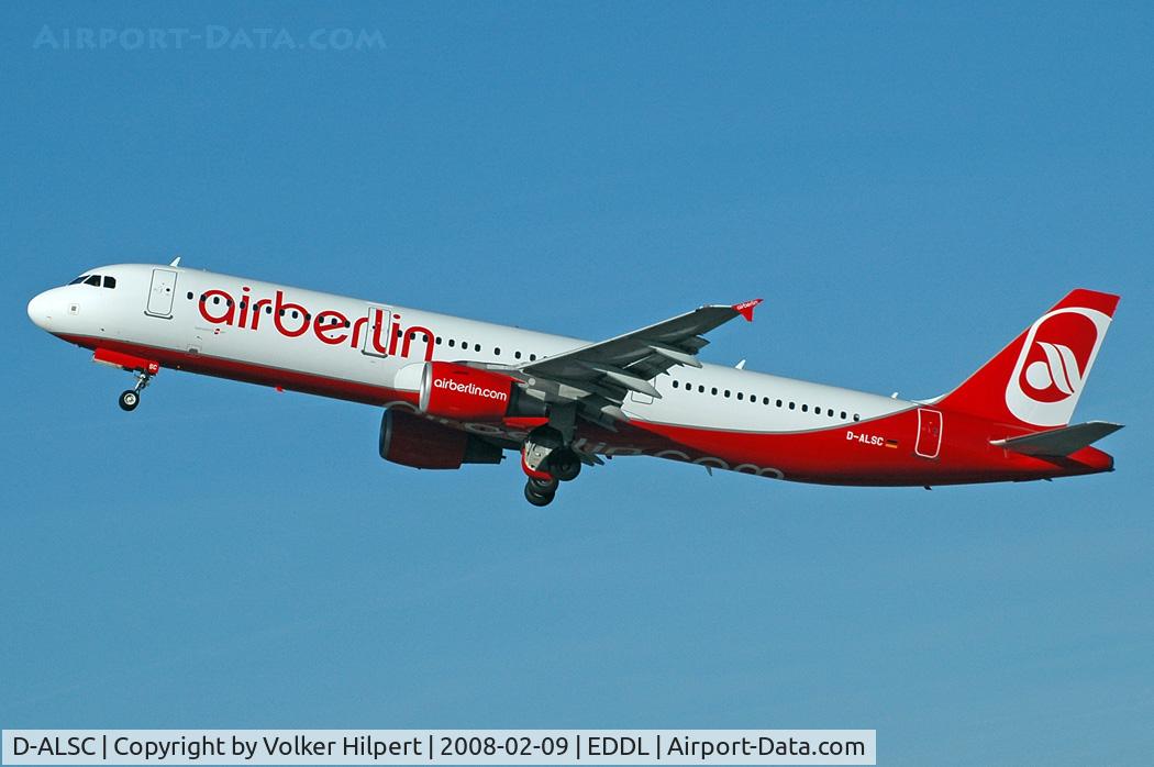 D-ALSC, 2003 Airbus A321-211 C/N 2005, dus