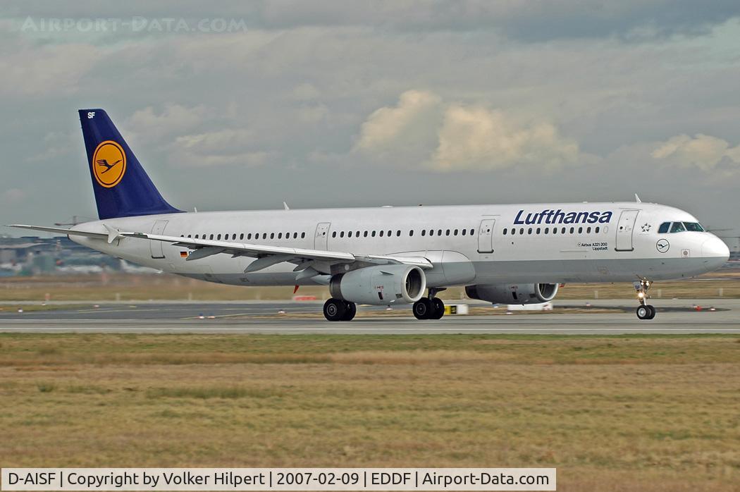 D-AISF, 2000 Airbus A321-231 C/N 1260, Lufthansa