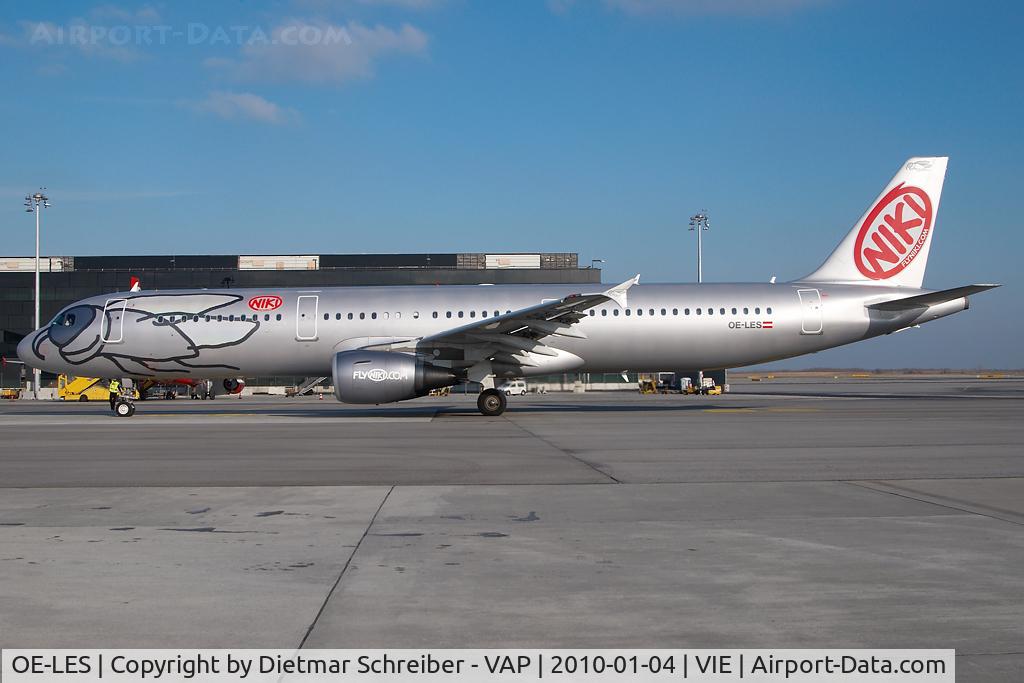 OE-LES, 2008 Airbus A321-211 C/N 3504, Niki Airbus A321