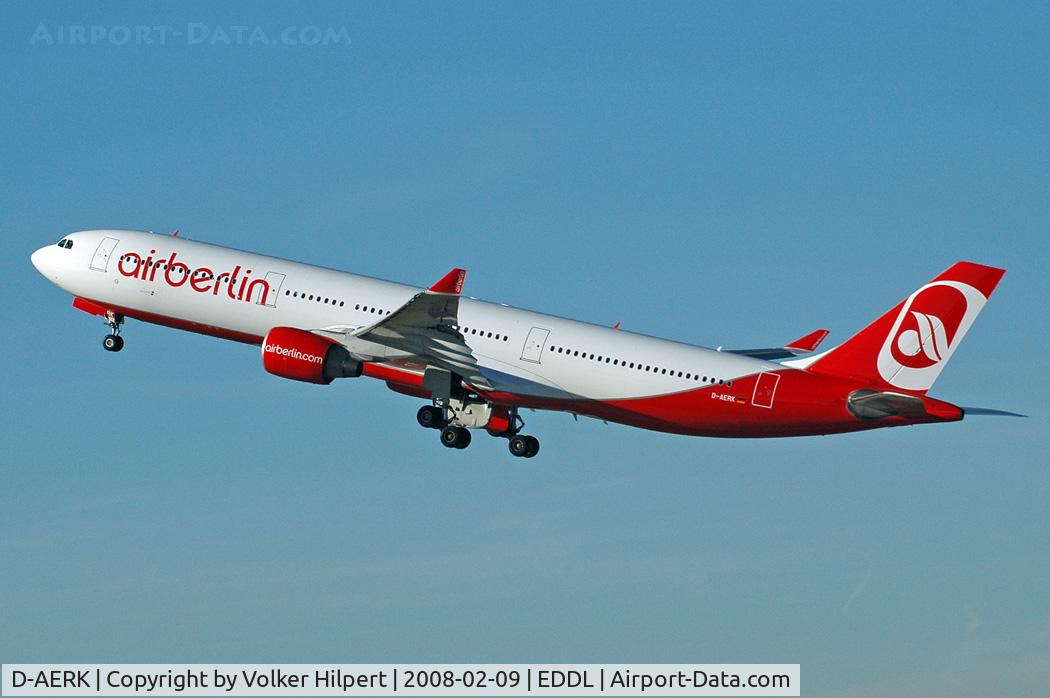 D-AERK, 1996 Airbus A330-322 C/N 120, Air Berlin