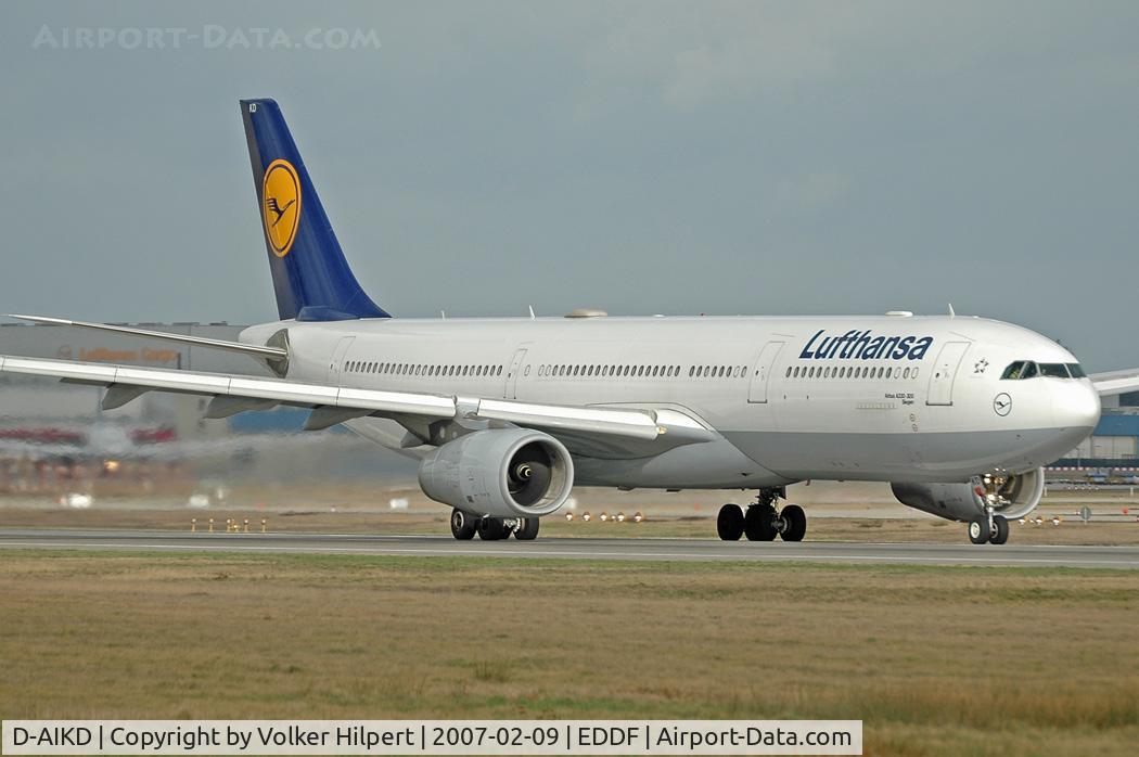 D-AIKD, 2004 Airbus A330-343X C/N 629, Lufthansa