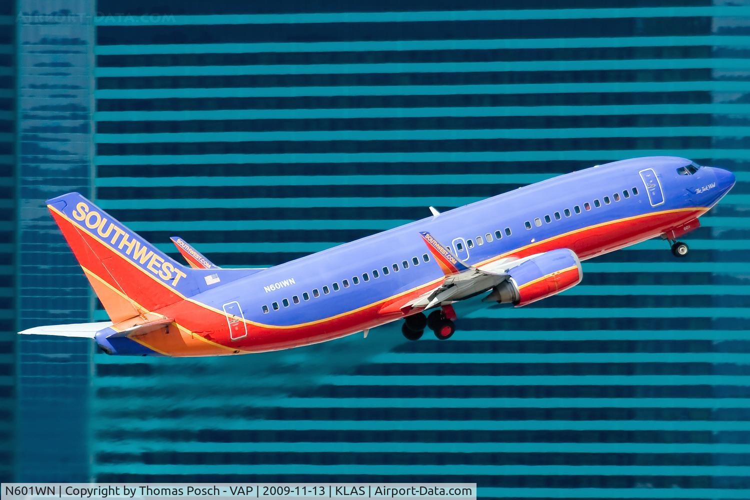 N601WN, 1995 Boeing 737-3H4 C/N 27695, Southwest Airlines