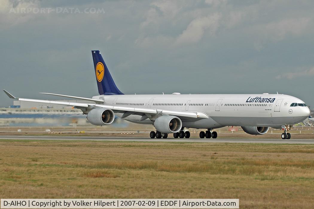 D-AIHO, 2006 Airbus A340-642 C/N 767, Lufthansa