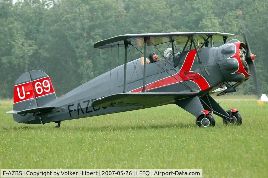 F-AZBS, 1938 Bucker Bu-133C Jungmeister C/N 16, at lffq