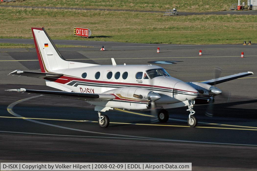 D-ISIX, Beech C90B King Air C/N LJ-1355, at dus