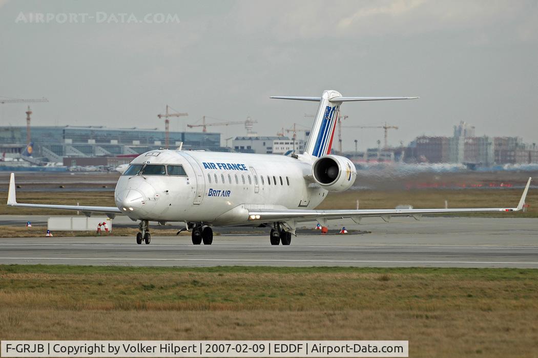 F-GRJB, 1995 Canadair CRJ-100ER (CL-600-2B19) C/N 7076, Air France Regional