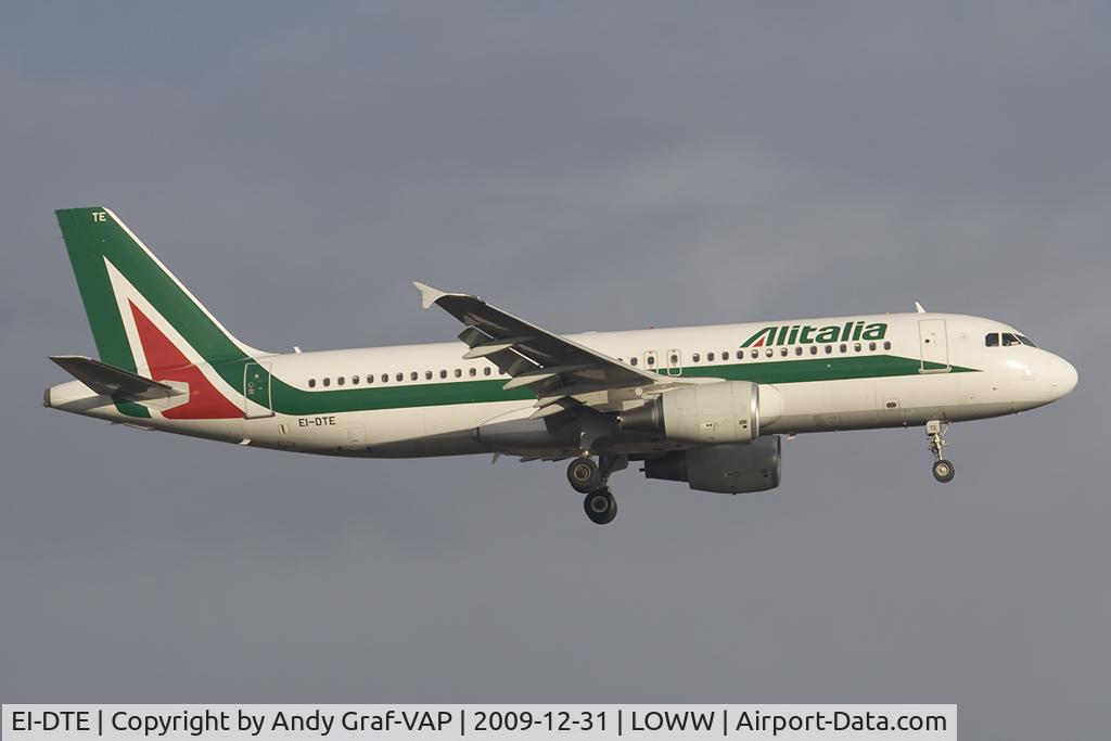 EI-DTE, 2009 Airbus A320-216 C/N 3885, Alitalia A320