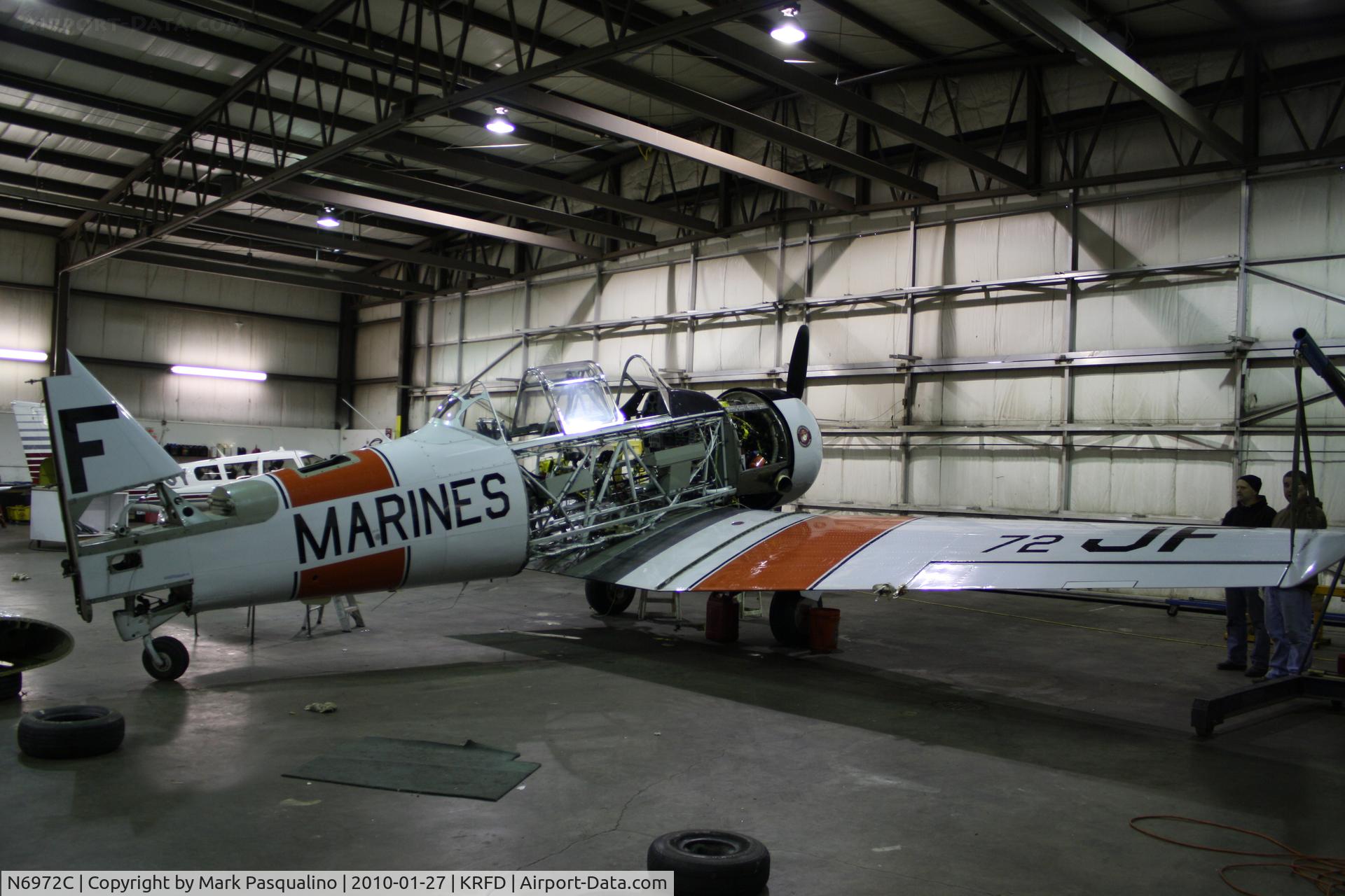 N6972C, 1946 North American SNJ-5 Texan Texan C/N 90680, North American AT-6