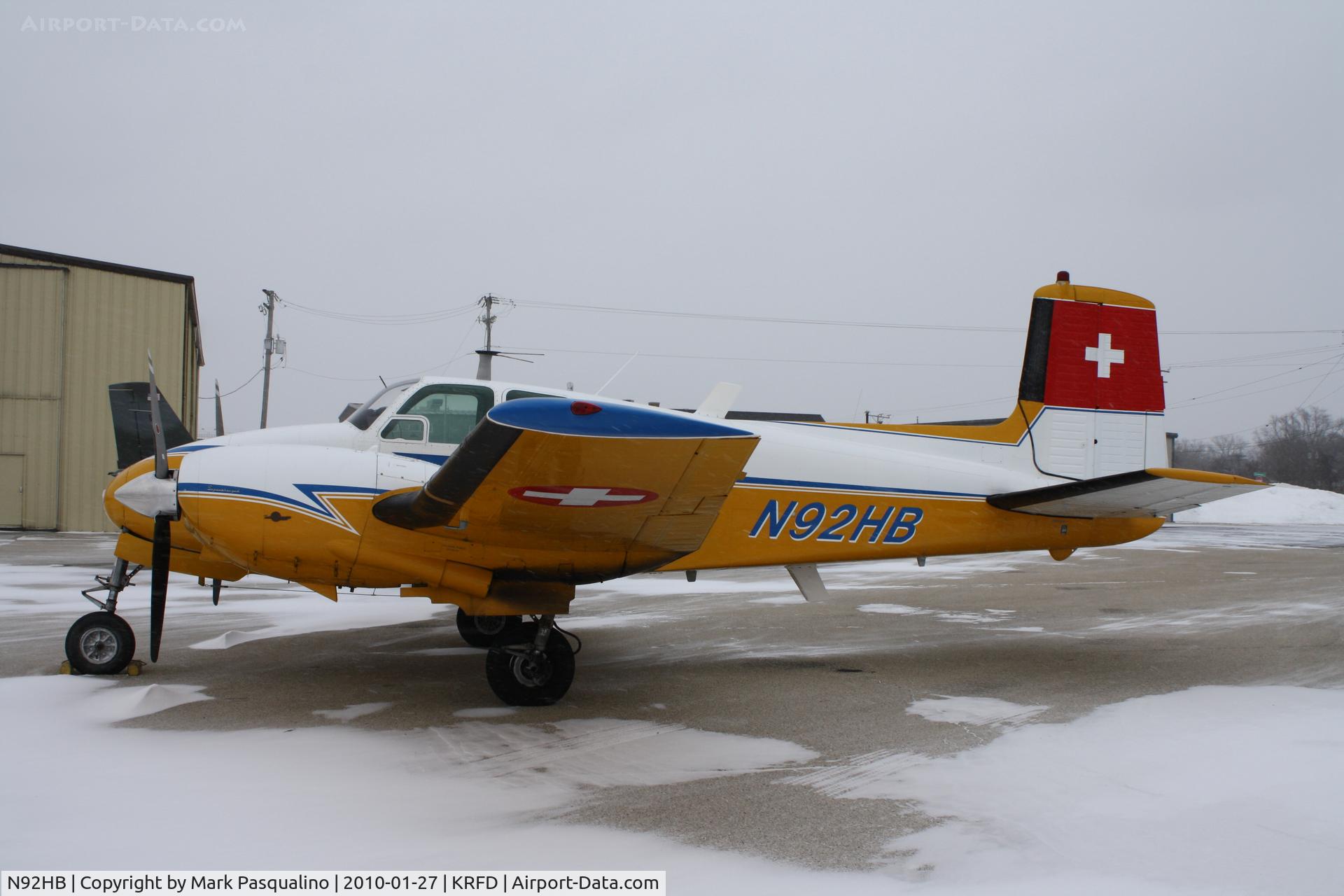 N92HB, 1957 Beech E50 Twin Bonanza C/N EH-57, Beech E50